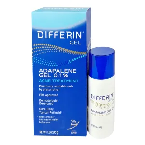 DIFFERIN Adapalene 0.1% Acne Treatment Gel 45g